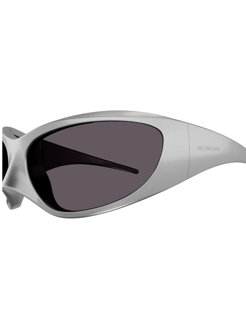 Balenciaga Metallic Bb0252s Aerodynamic International Sunglasses