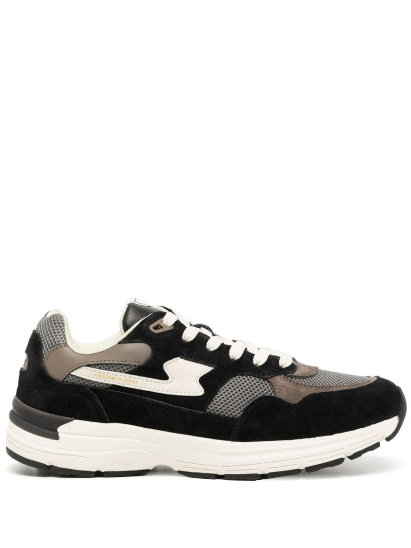 S.W.C. Stepney Workers Club Amiel S-Strike Panelled Sneakers