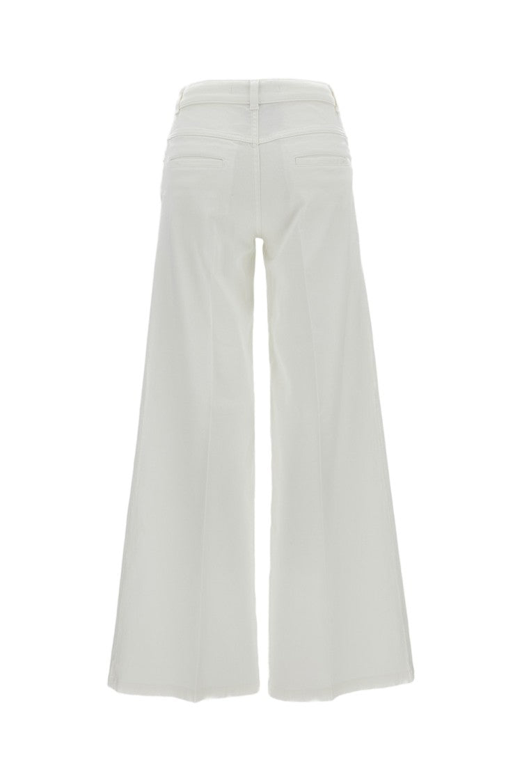 True Royal High-Waisted Wide-Leg Pants With Minimalist Design