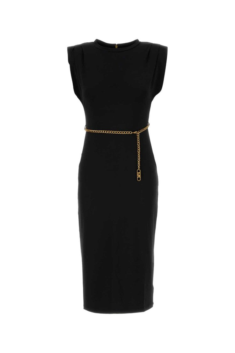 Michael Michael Kors Black Jersey Dress