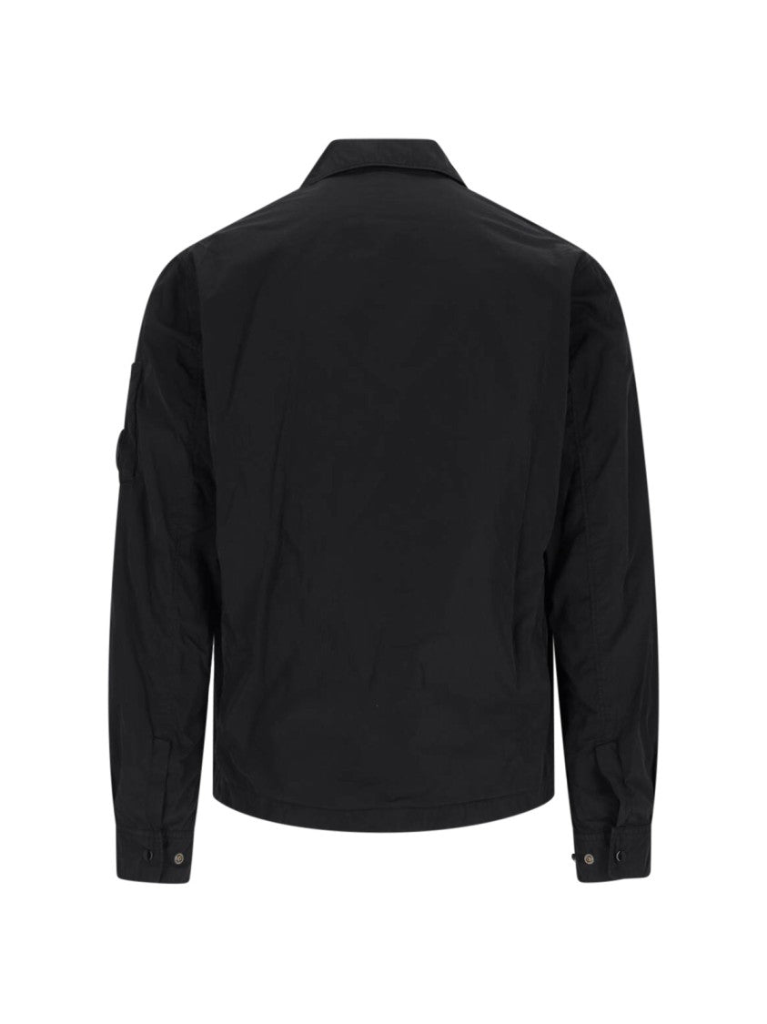 C.P. Company Logo Shirt Jacket – Green