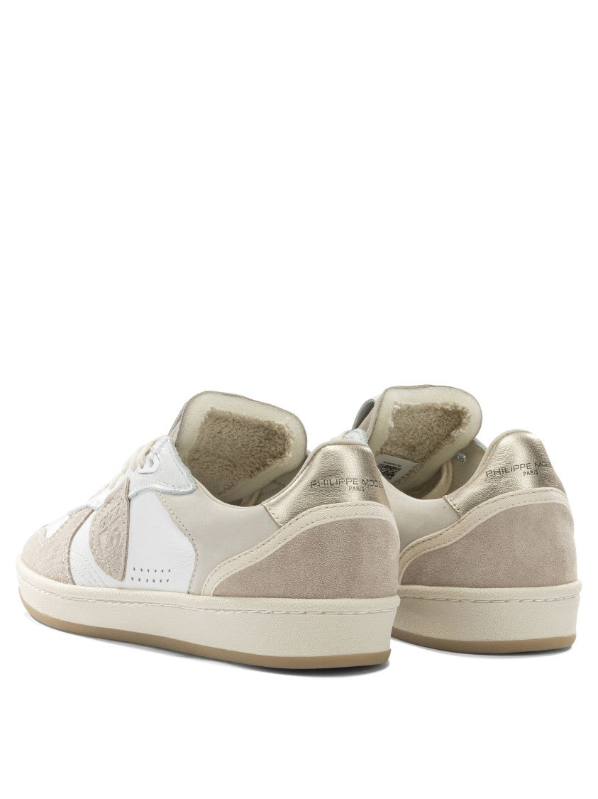 Philippe Model Paris Low-Top Sneakers With Leather
