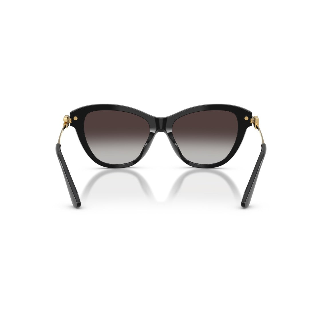 Dolce & Gabbana 0Dg4534 Cat-Eye Sunglasses With Glossy Black Frames