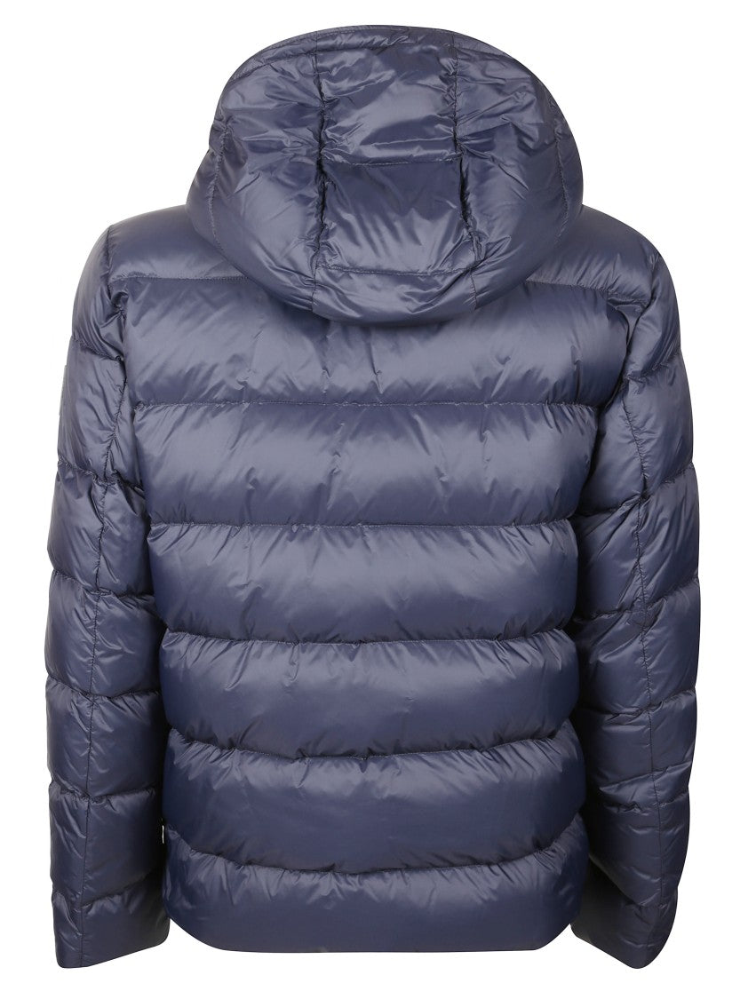 Fay Structured Blue Jacket With Timeless Design