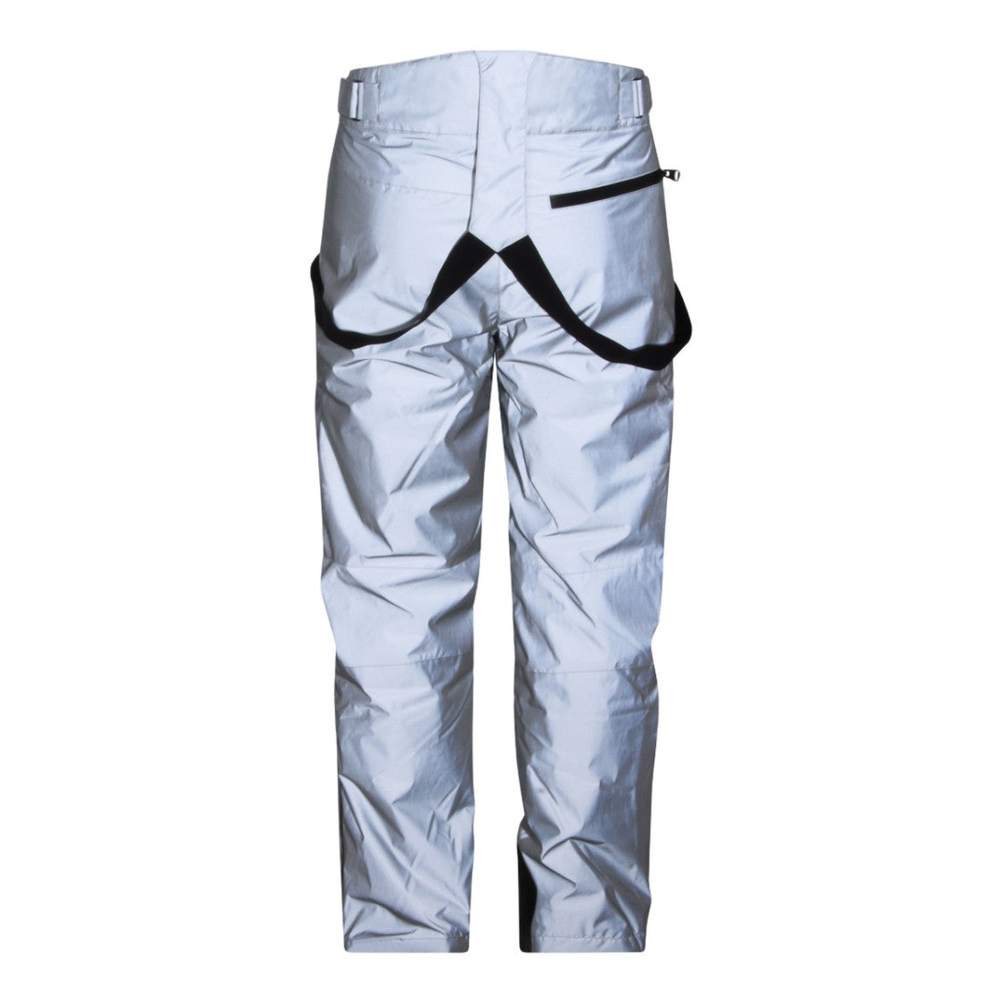 Mackage Reflective Silver Trousers With Articulated Knees