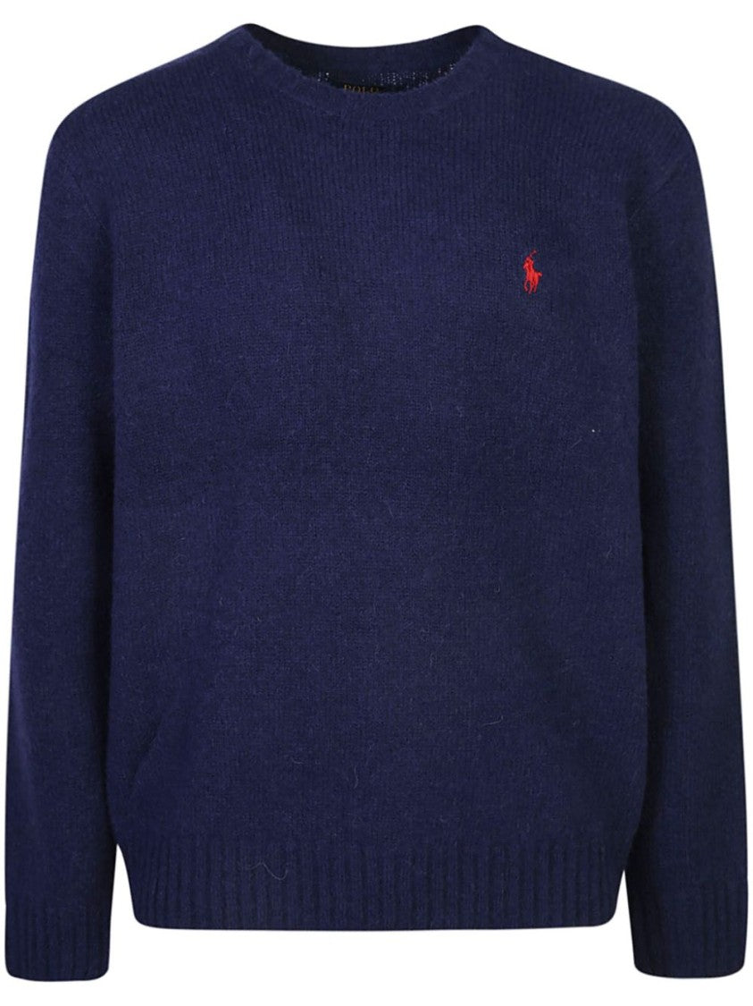 Polo Ralph Lauren Textured Blue Sweatshirt
