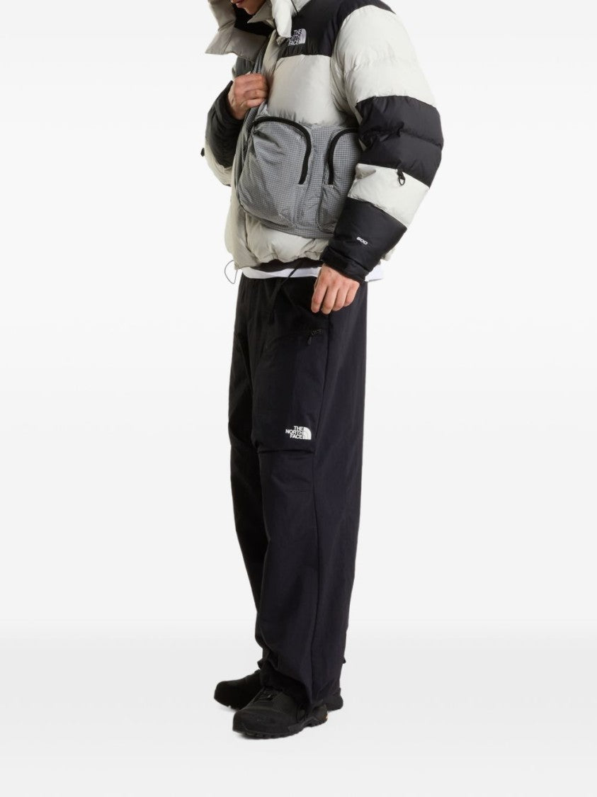 The North Face Color-Block Hooded Puffer Jacket