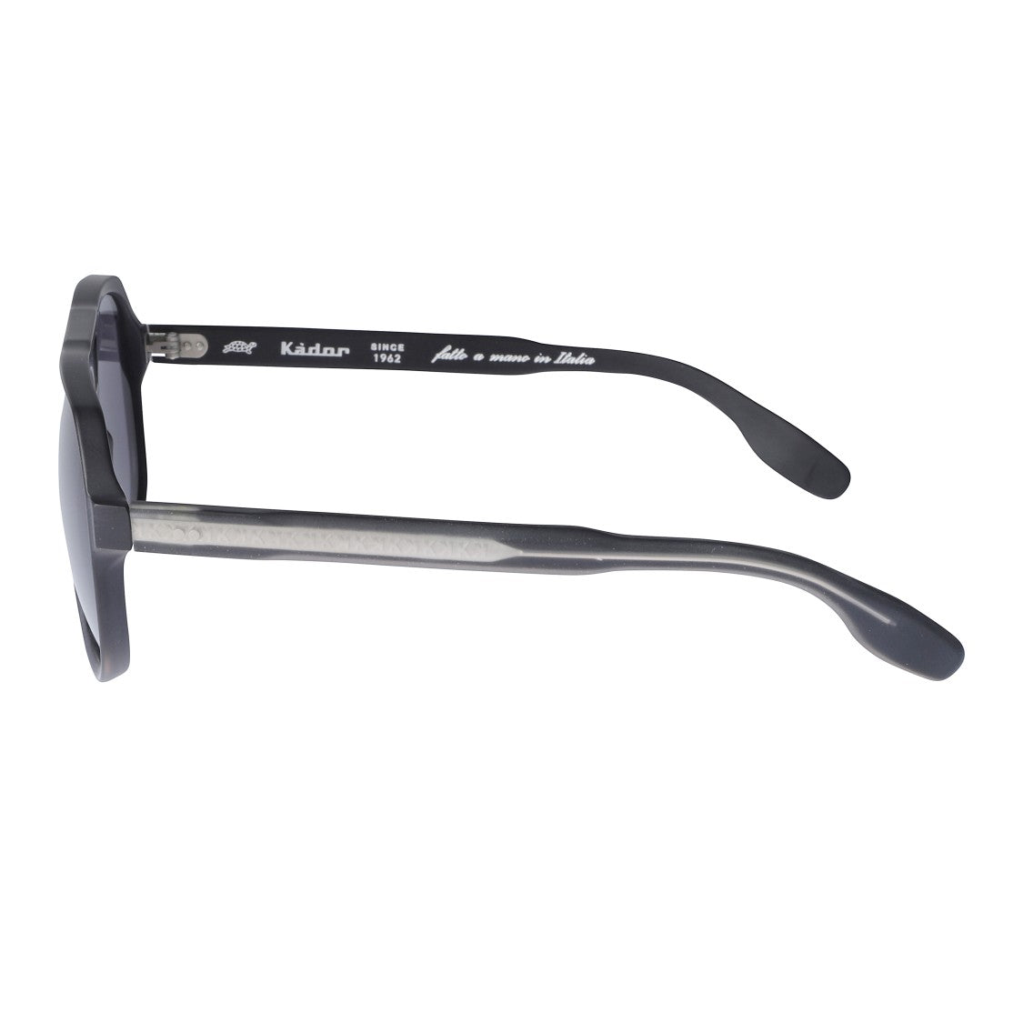Kador Big Pilot Aviator Sunglasses With Matte Black Frame