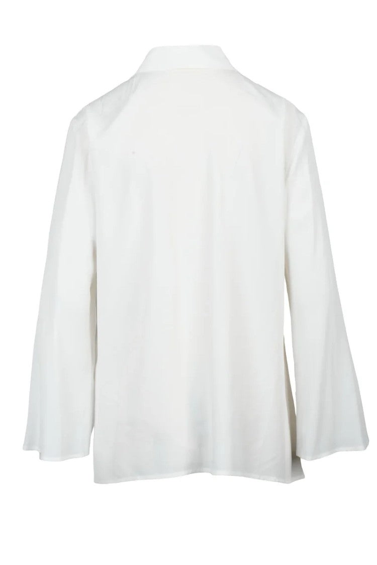 Simona Corsellini Acetate Silk Shirt - White