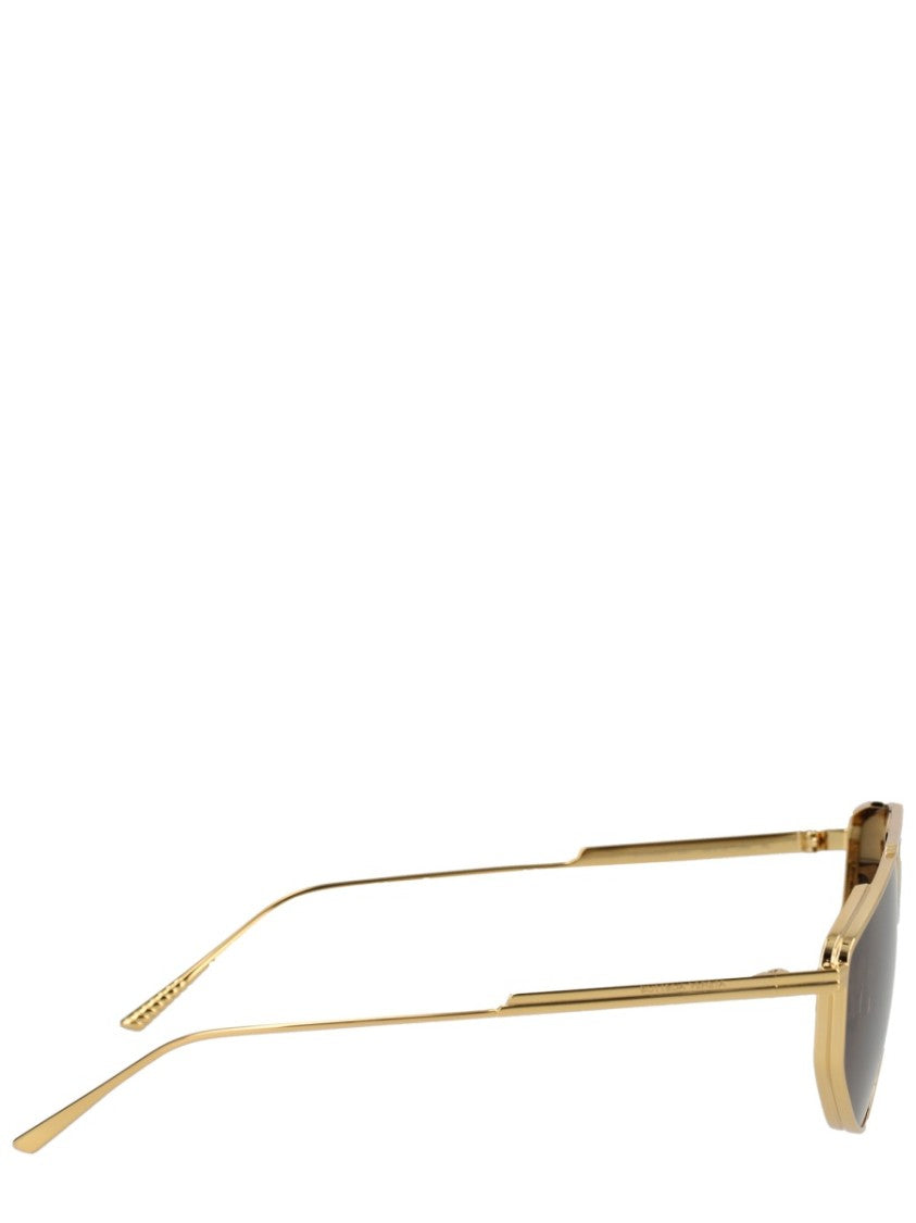 Bottega Veneta Aviator Classic Metal Sunglasses