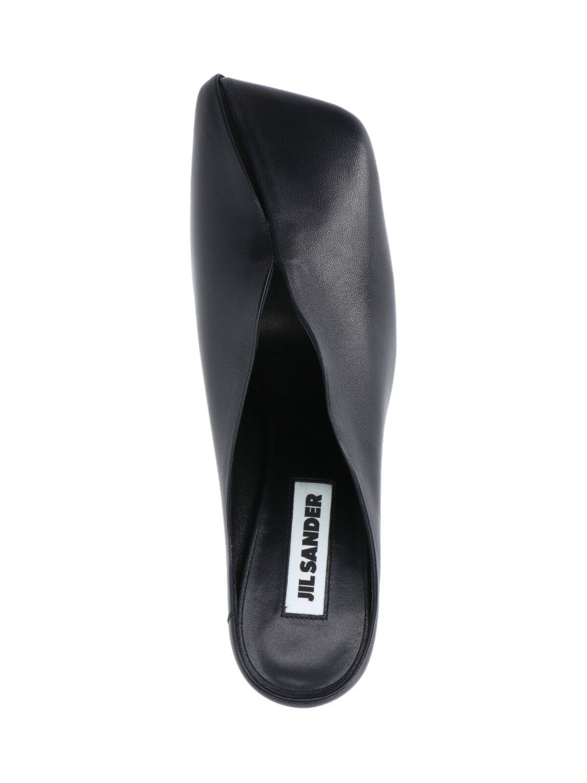 Jil Sander Pump Mules – Black