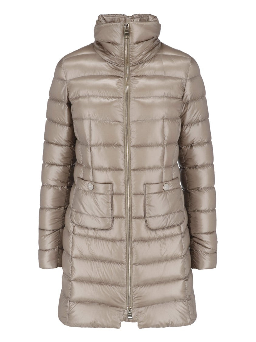 Herno Taupe Maria Waterproof Down Jacket