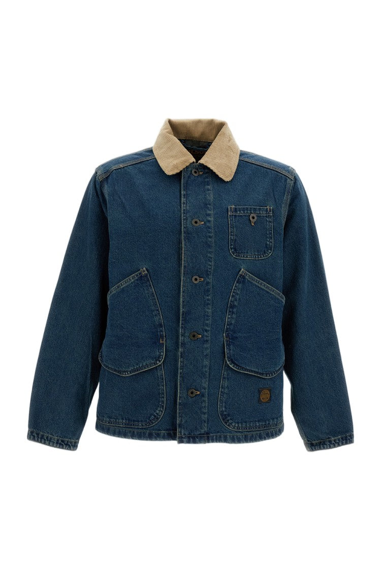 Filson Classic Denim Jacket With Corduroy Collar