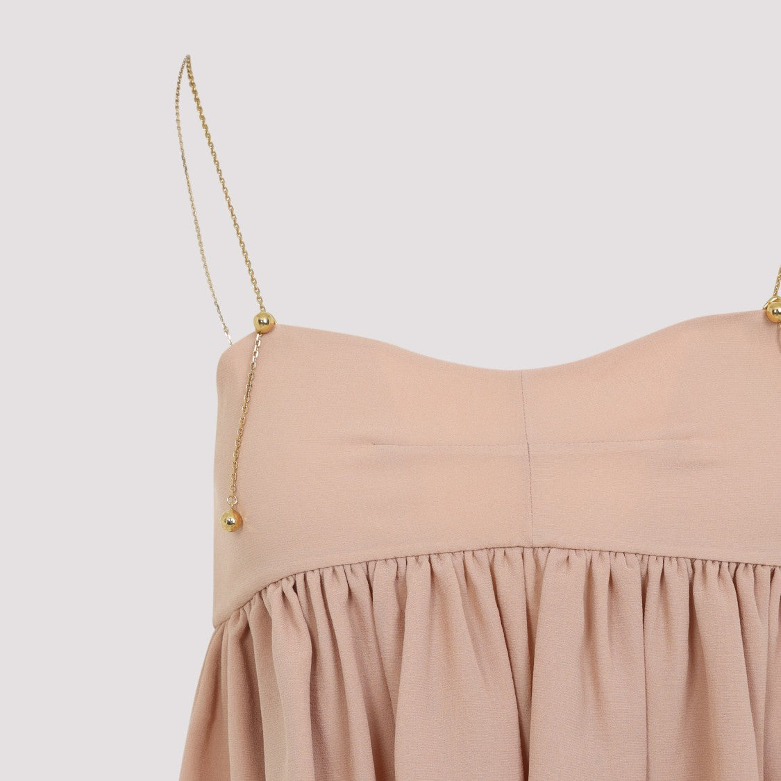 Chloé Pink Silk Top