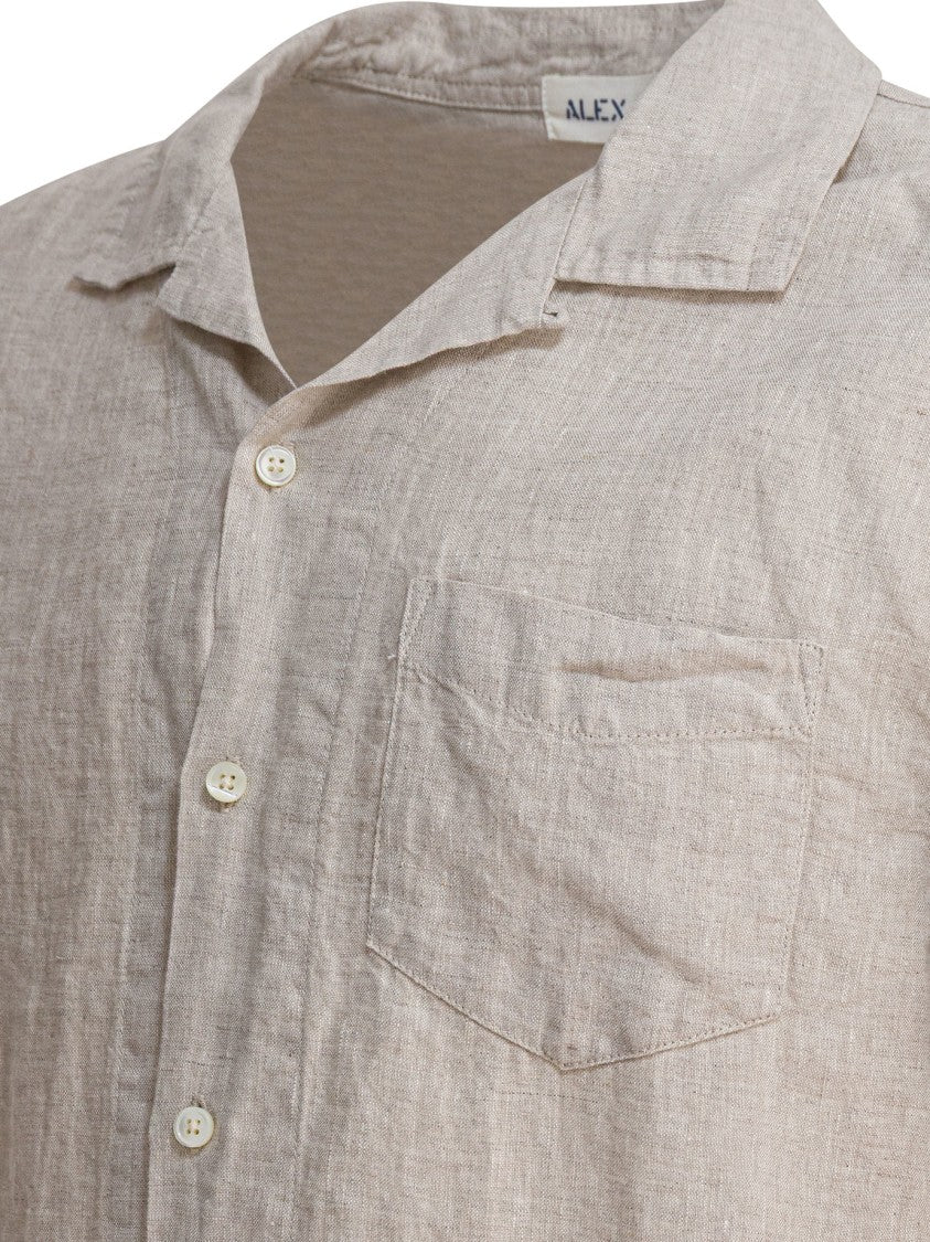 Alex Mill Lightweight Short-Sleeve Linen Camp Shirt