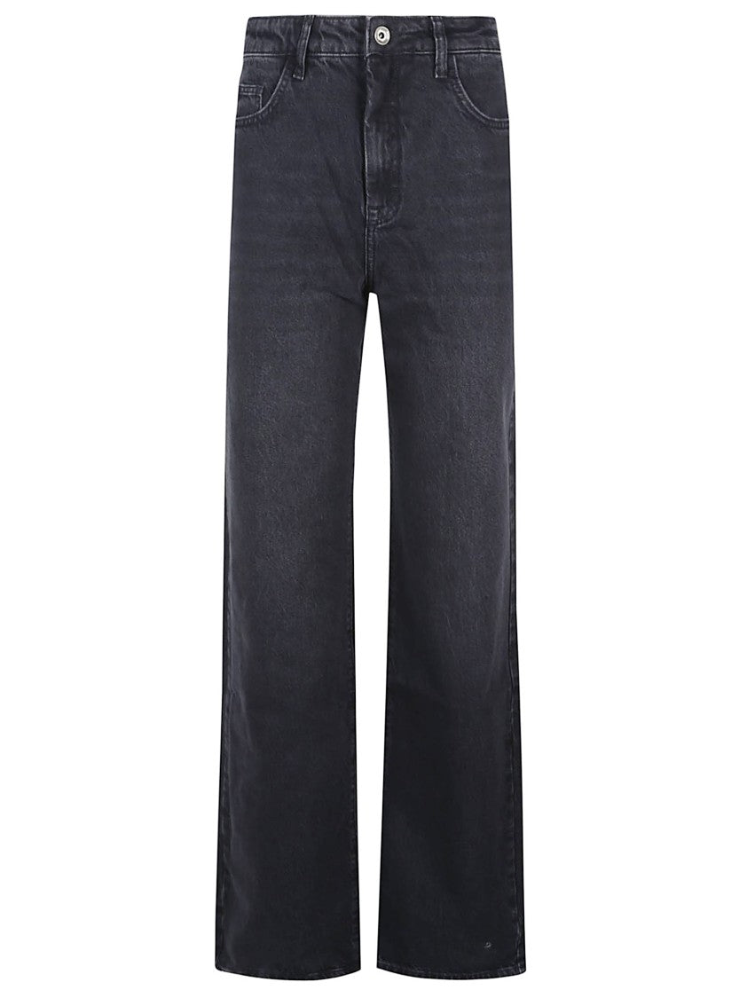 Patrizia Pepe High Waisted Straight Flare Jeans