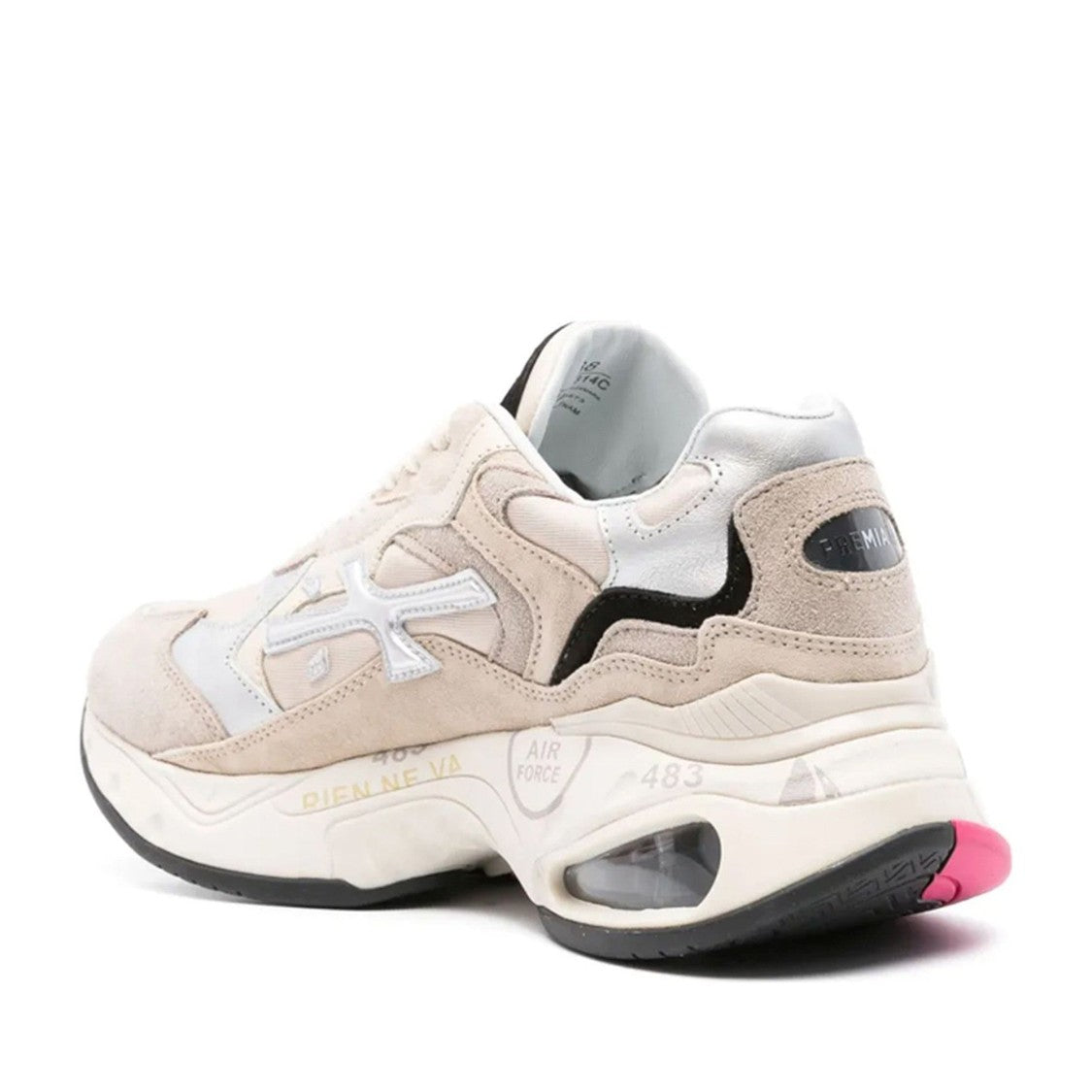 Premiata Multicolor Sharkyd Leather Chunky Sneakers