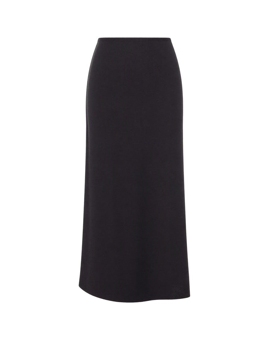 Sessùn Murza Gilda Satin Flared Midi Skirt