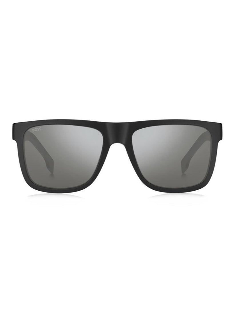 Hugo Boss Bold Square Frame Sunglasses With Subtle Logo Accents