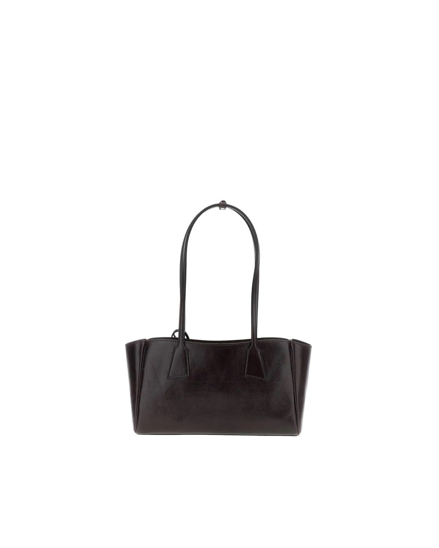 Hidesins Shopper S Rectangular Calf Leather Magnetic Closure Tote Bag