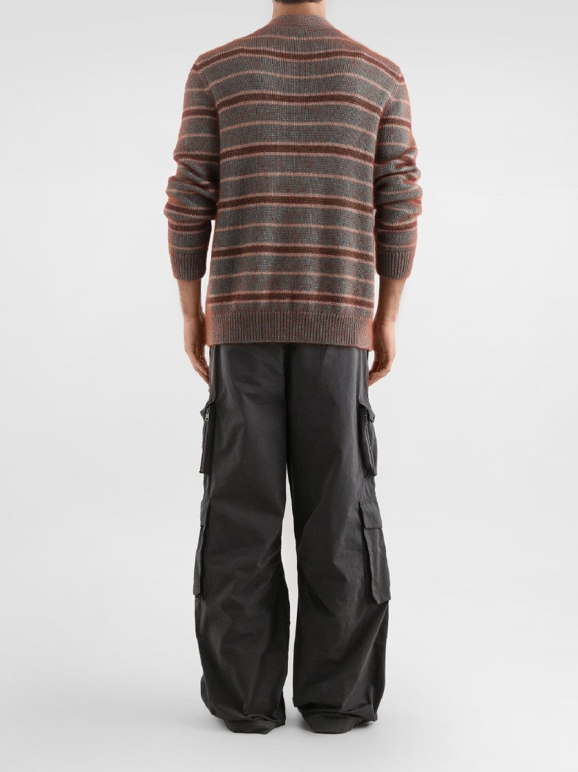Dolce & Gabbana Wide-Leg Durable Matte Finish Cargo Pants