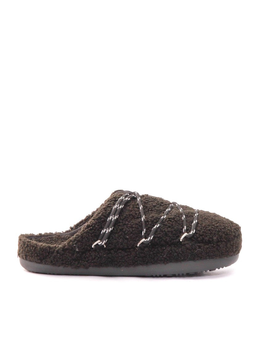 Moon Boot Mb Teddy Plush Textured Slippers