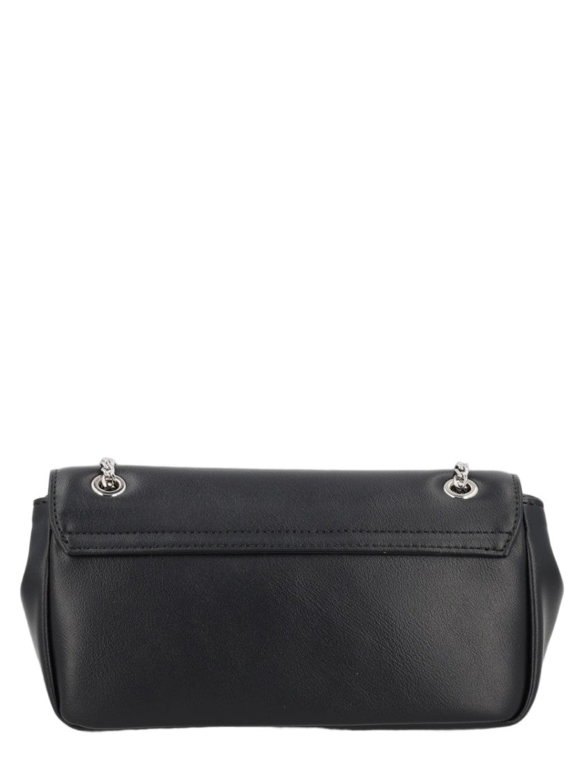 Vivienne Westwood Rectangular Shoulder Bag With Silver-Tone Chain And Logo Emblem