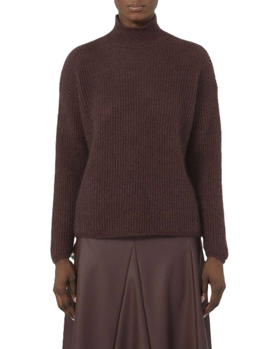 Max Mara Refined Mock Neck Sweater