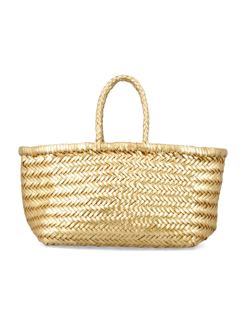 Dragon Diffusion Bamboo Woven Basket Bag