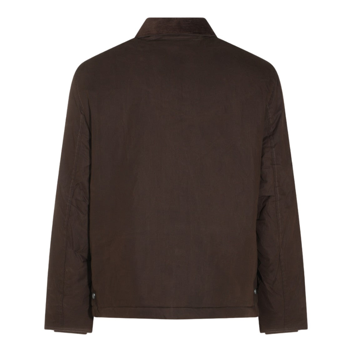 Waxed Waxed Finish Casual Jacket