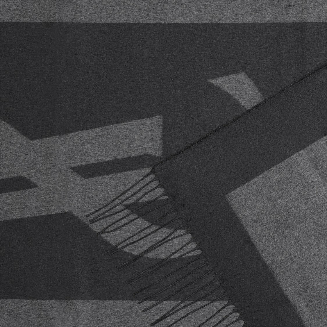 Saint Laurent Versatile Grey Scarf