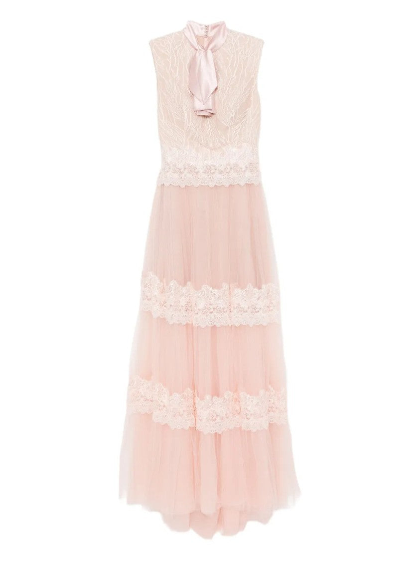 Saiid Kobeisy Lace Long Dress