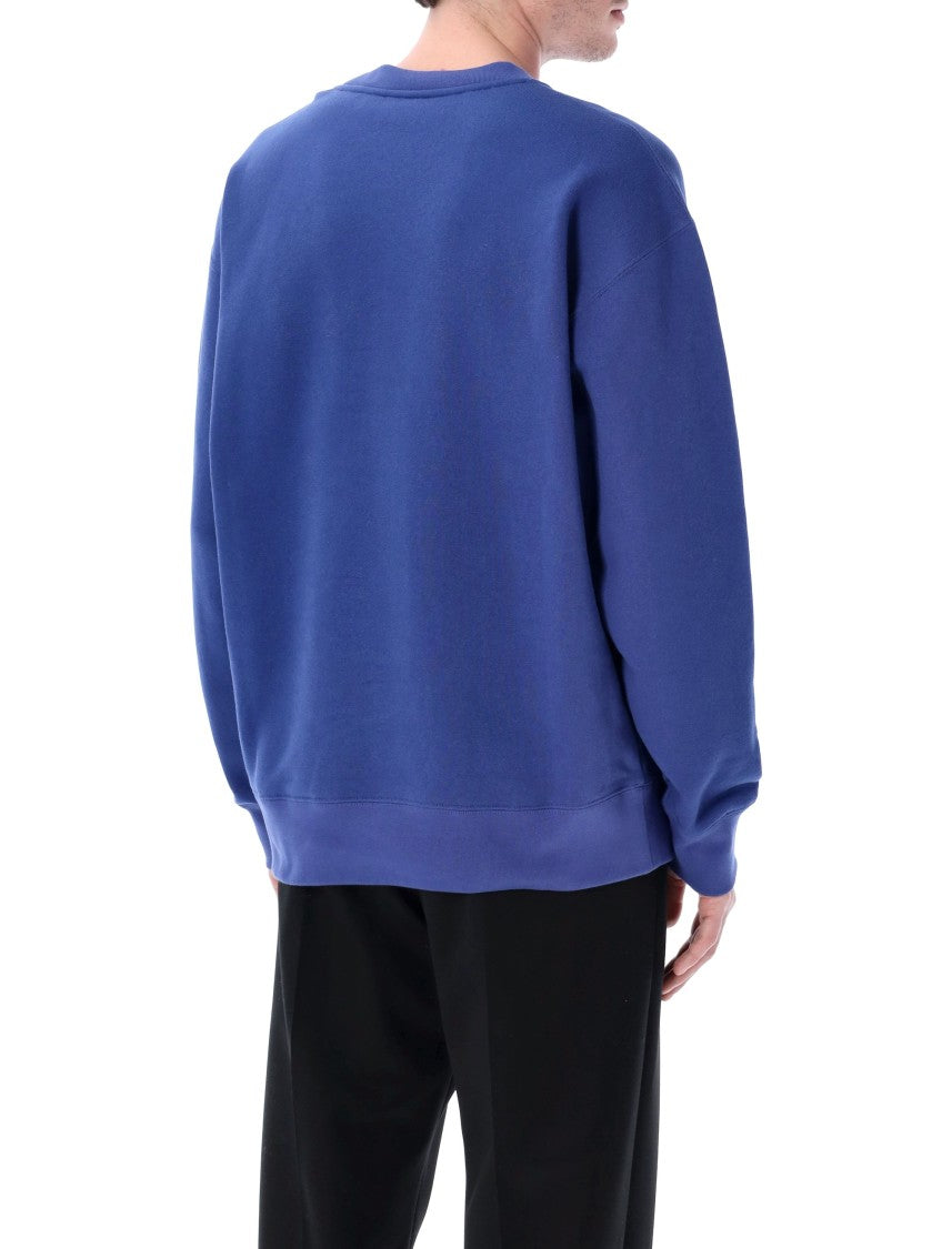 Valentino Garavani Panther Print Cotton Jersey Sweatshirt