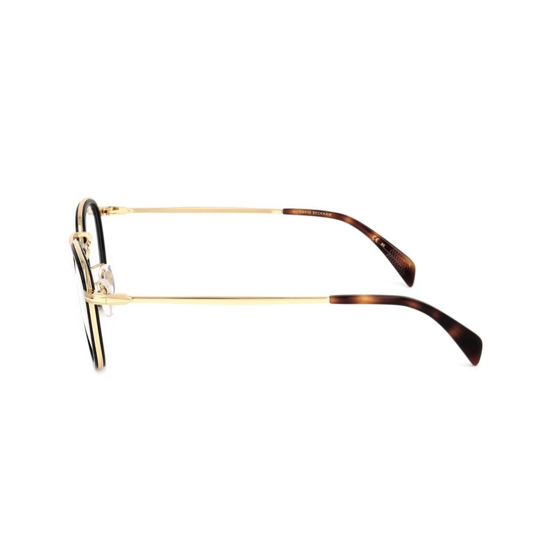 David Beckham Db 1025 Gold Metal Frame Eyeglasses