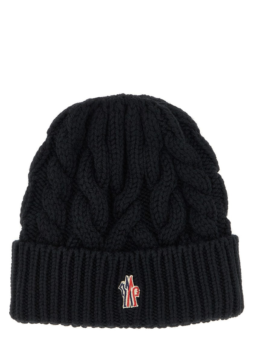 Moncler Grenoble Braided Wool Beanie