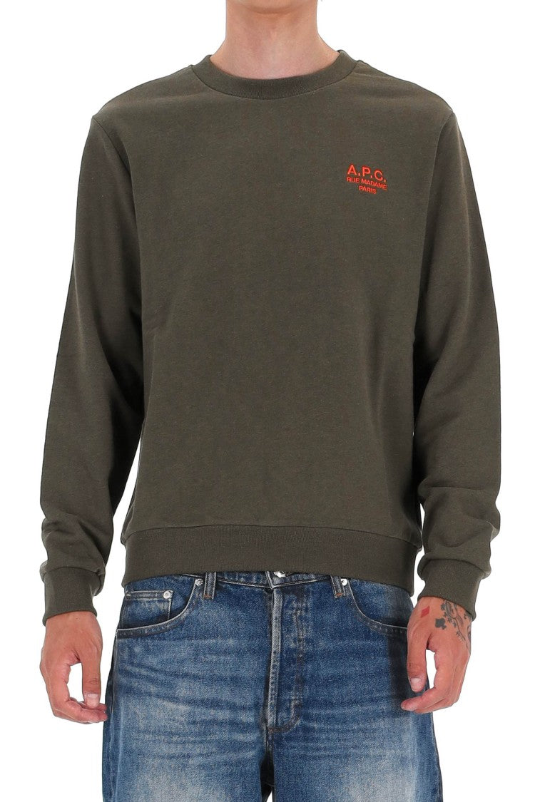A.P.C. Rue Madame Paris Cotton Crewneck Sweatshirt