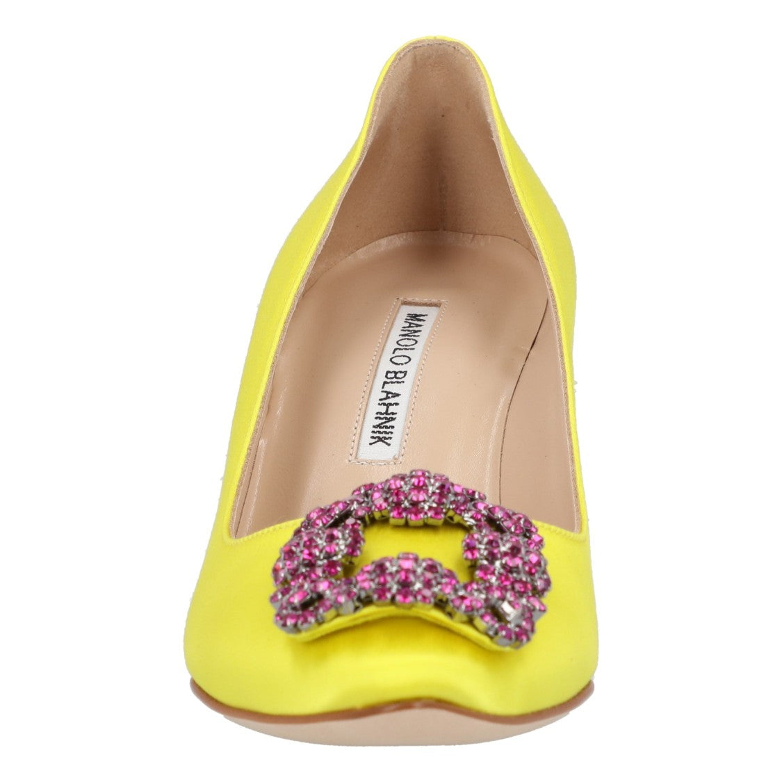 Manolo Blahnik Hangisi 070 Pump Yellow