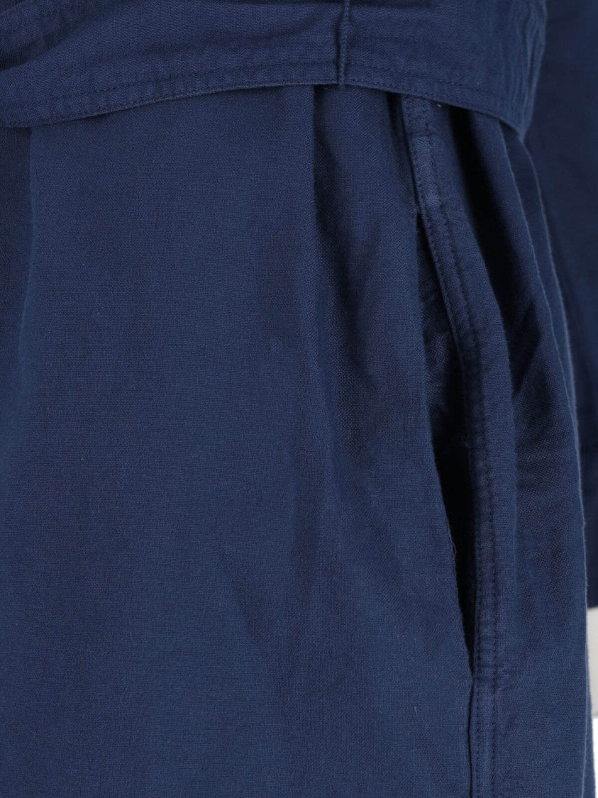 Polo Ralph Lauren Midi Shirt Dress Blue