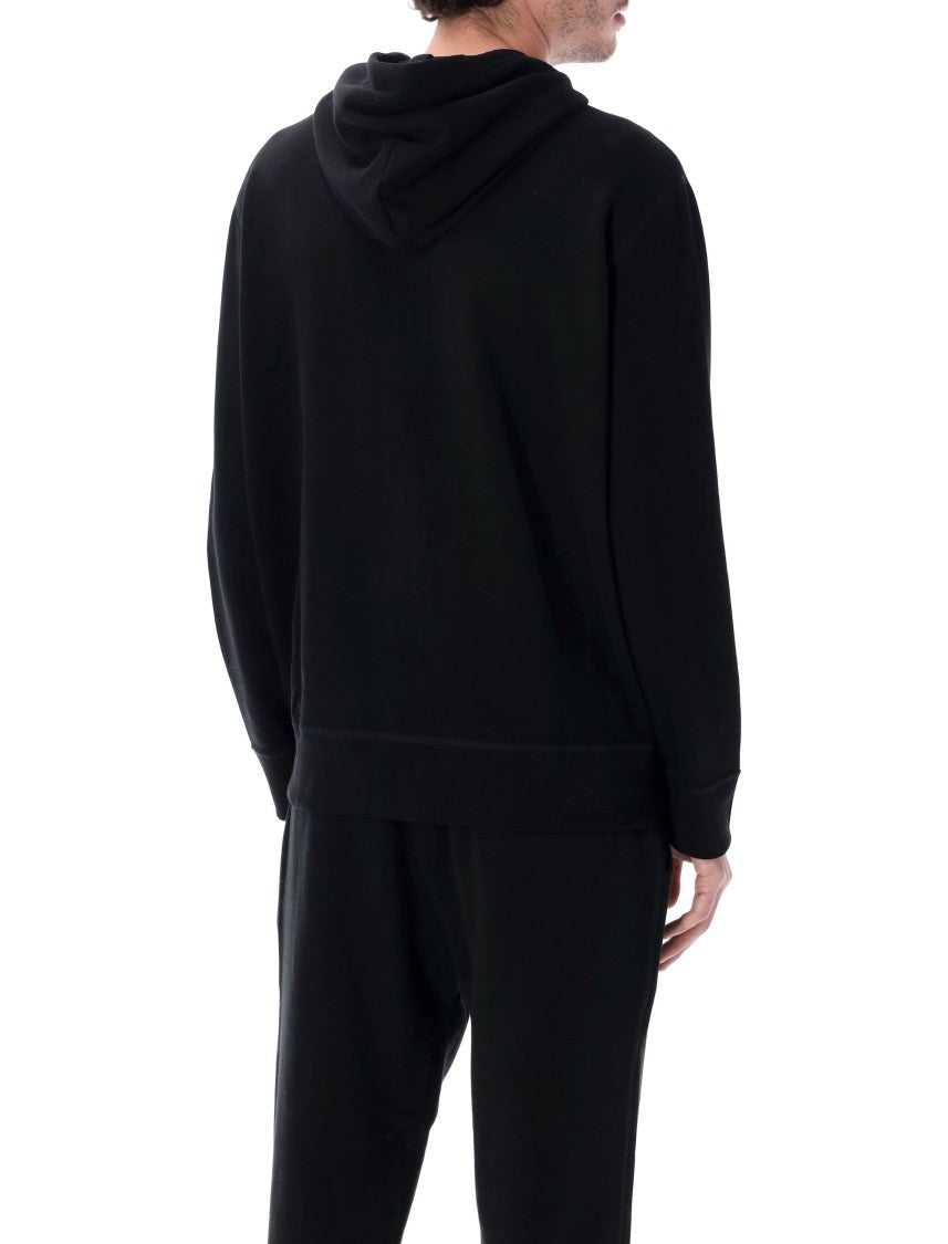 Polo Ralph Lauren Cotton-Blend Zip Hoodie With Adjustable Drawstring