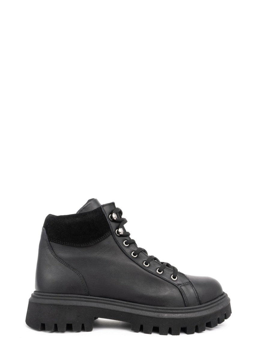 Sergio Moretti Lace-Up Ankle Boots
