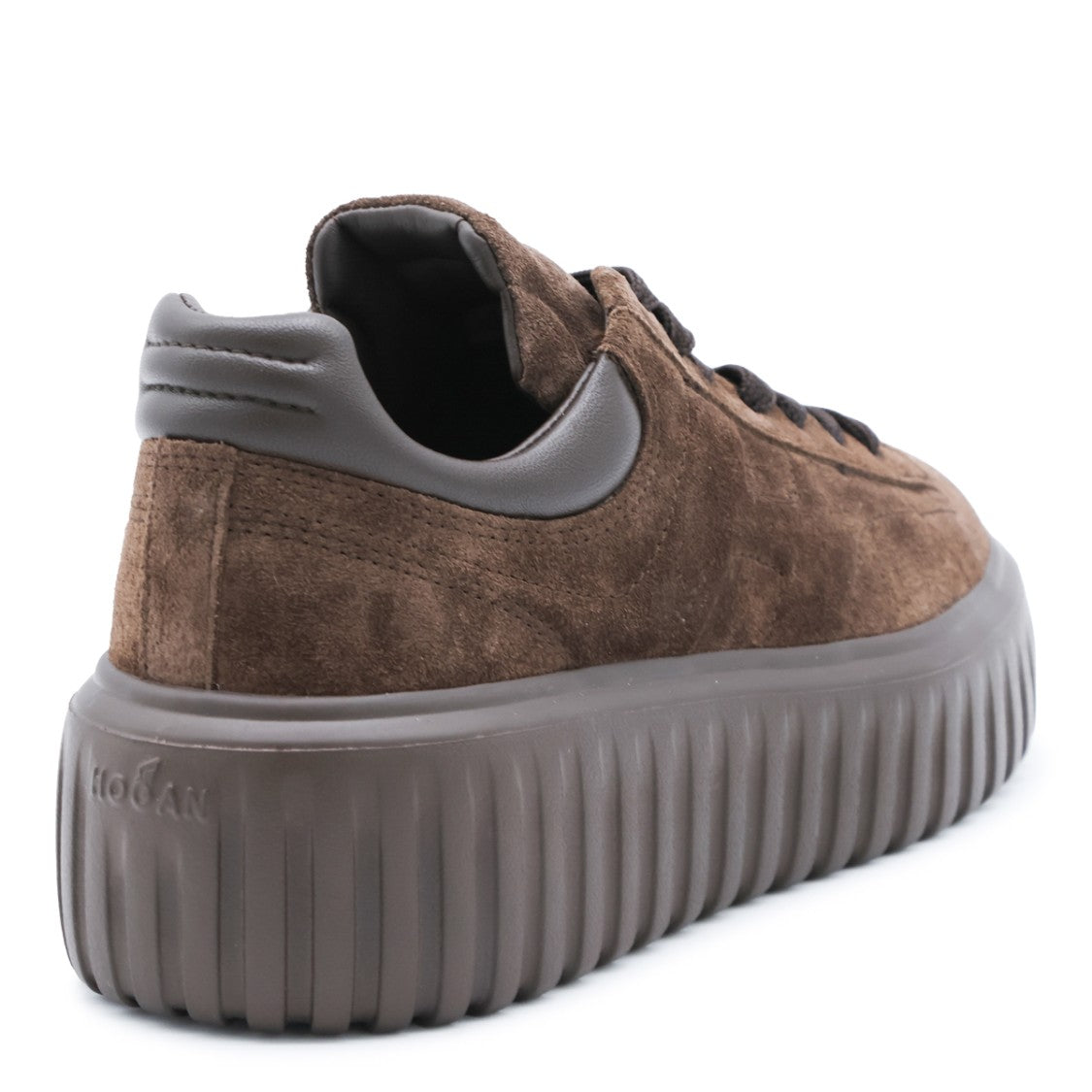 Hogan Chunky Platform Sneakers With Suede Upper