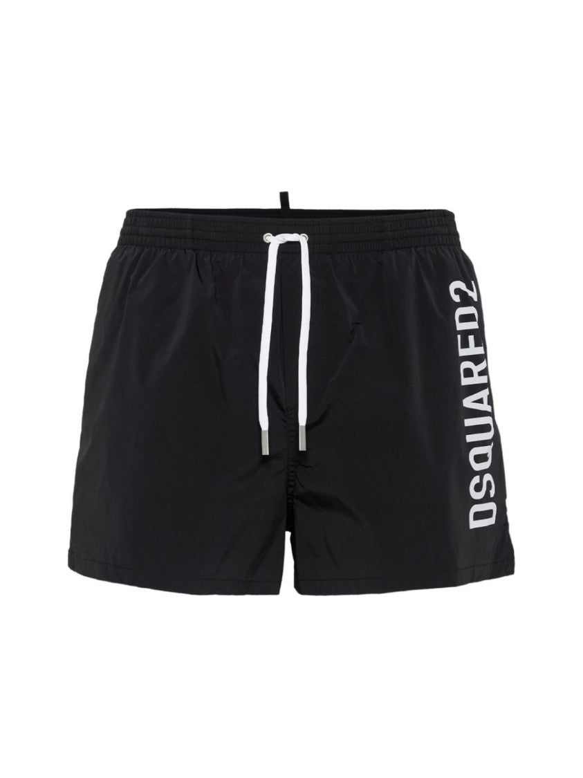 Dsquared2 Logo Midi Swim Shorts