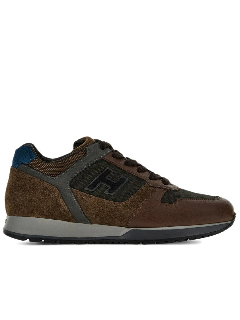 Hogan H321 Brown Sneakers