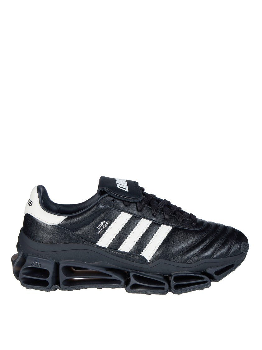 Adidas X Willy Chavarria Black Megaride Hollowed Sole Sneakers