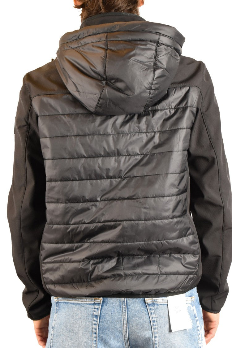 Belstaff Black Nylon Quilted Down Jacket