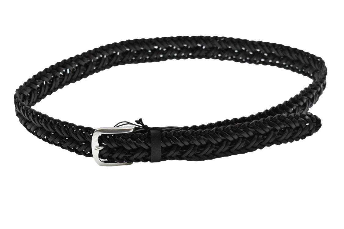 Orciani Braided Brown Orciani Belt With Buckle