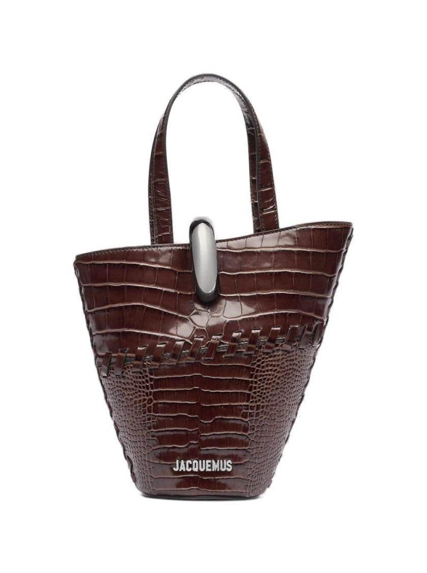 Jacquemus Le Petit Bambola Bag Midnight Brown