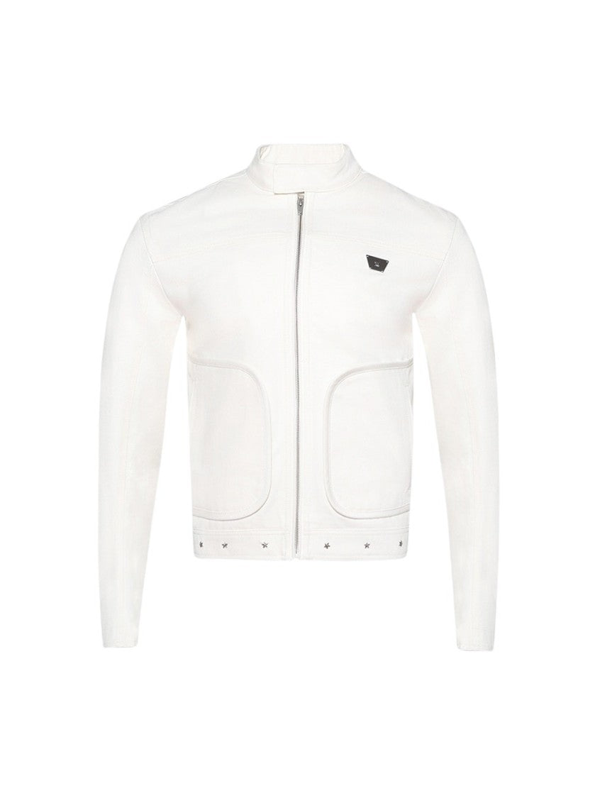 Misbhv Star Slim Jacket White