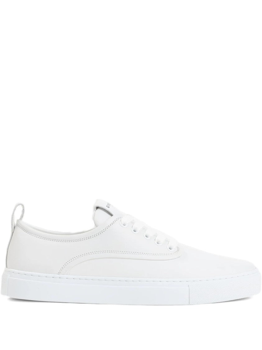 Givenchy New City Low White Calf Leather Sneakers
