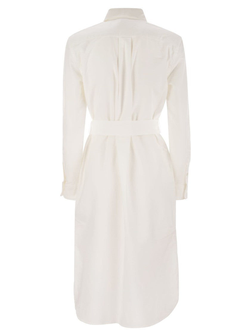 Polo Ralph Lauren Cotton Chemisier With Belt